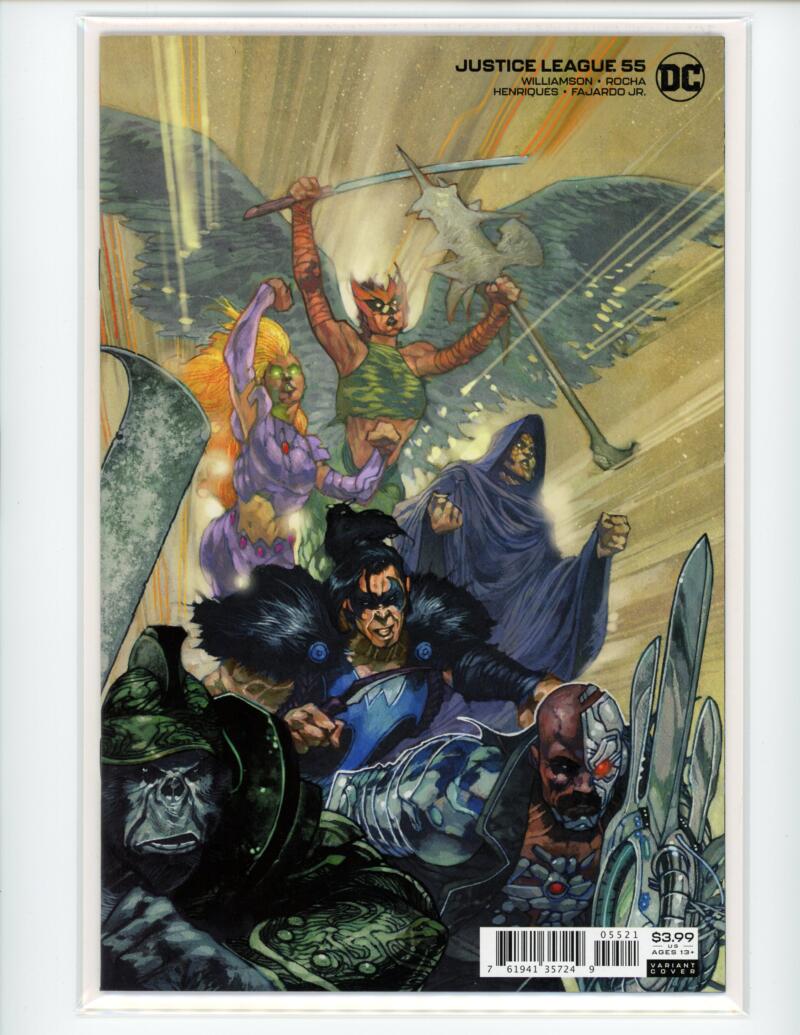 DC Justice League #55 Cover B 2020 Magazine Comic Book NM+ - B7-63 Image 1