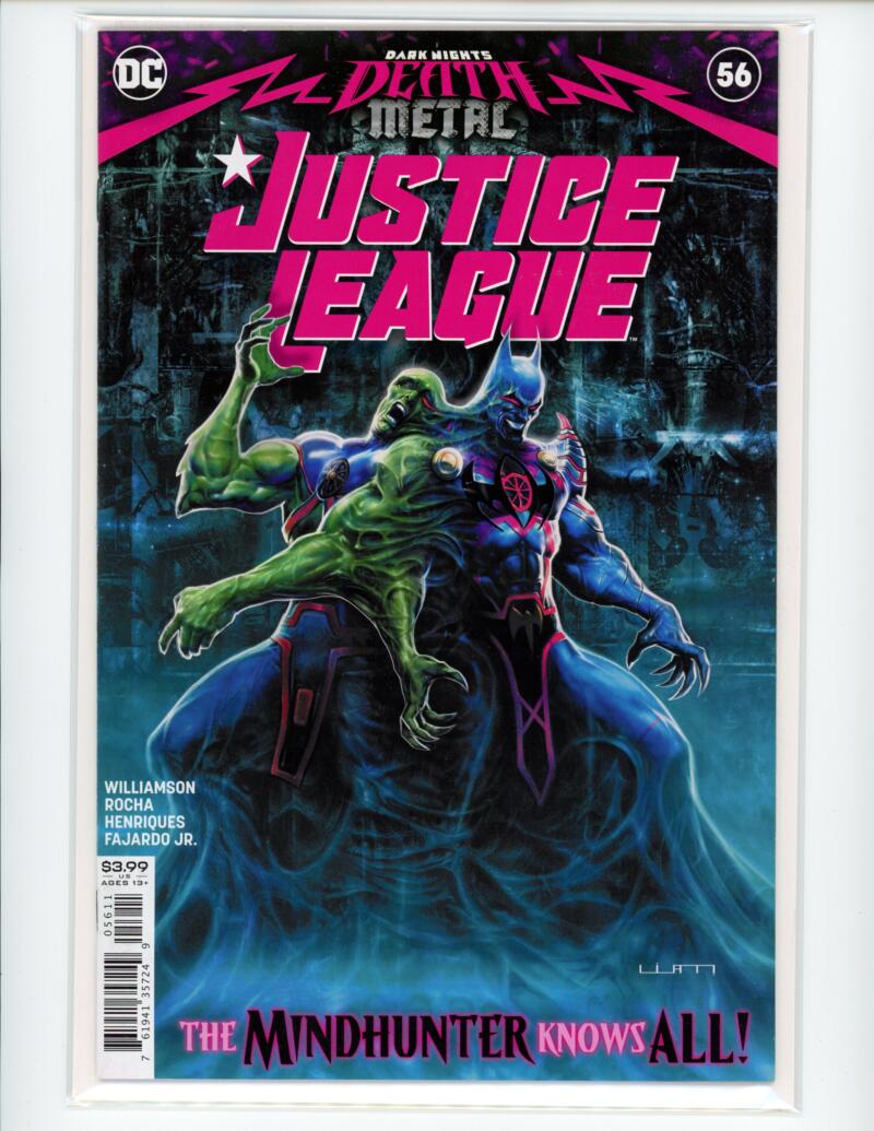 DC Justice League #56 2020 Death Metal Batman Magazine Comic Book NM+ - B7-64 Image 1