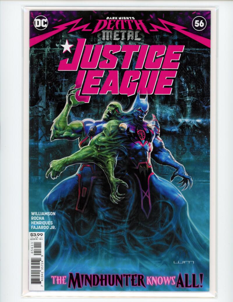 DC Justice League #56 2020 Death Metal Batman Magazine Comic Book NM+ - B7-65 Image 1