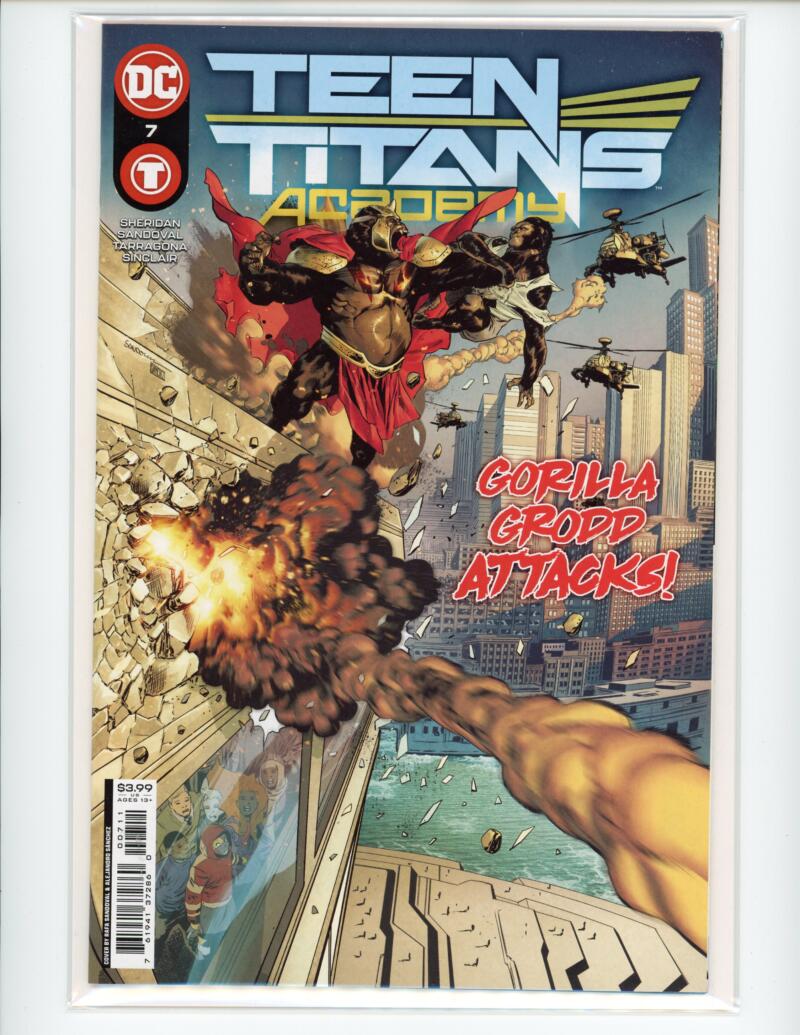 DC Teen Titans Academy #7 2022 Gorilla Attacks Magazine Comic Book NM+ - B7-66 Image 1