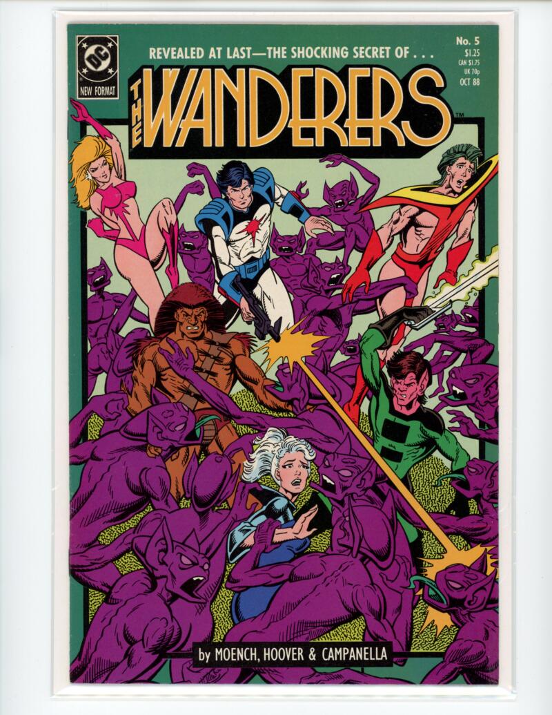 DC The Wanderers #5 1988 Magazine Comic Book VG+ - B7-67 Image 1