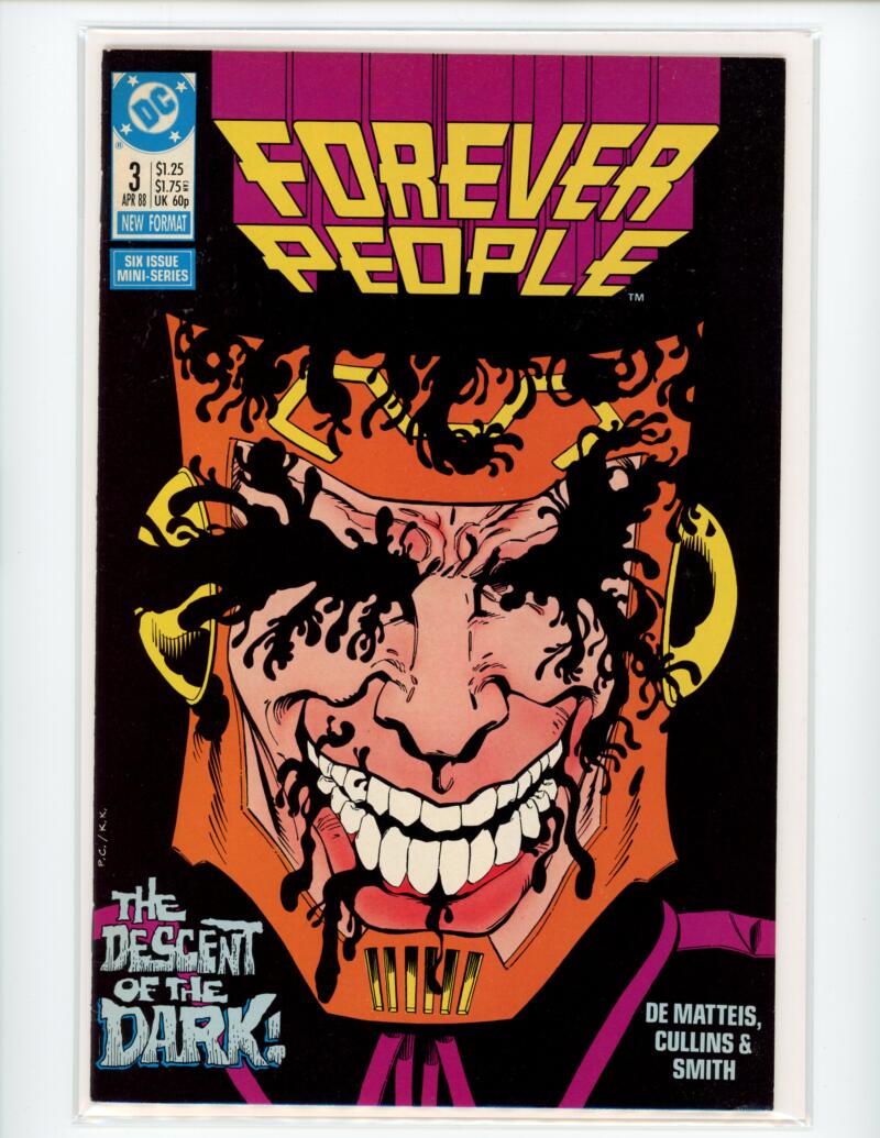 DC Forever People #3 1988 Magazine Comic Book VG+ - B7-71 Image 1