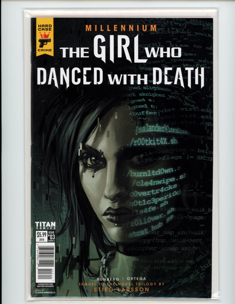 Millennium: The Girl Who Danced With Death #1 2018 Magazine Comic Book NM+ - B7-77 Image 1