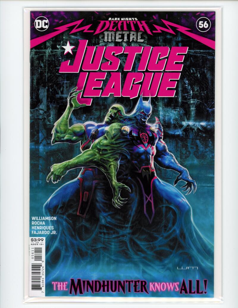 DC Justice League #56 2020 Mindhunter Magazine Comic Book NM+ - B7-78 Image 1