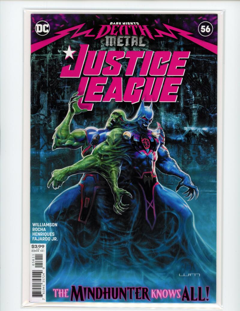 DC Justice League #56 2020 Mindhunter Magazine Comic Book NM+ - B7-80 Image 1