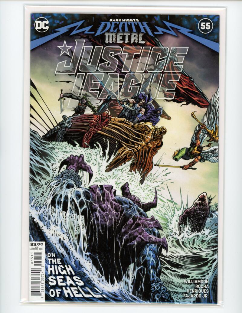 DC Justice League #55 2020 Death Metal Magazine Comic Book NM+ - B7-83 Image 1