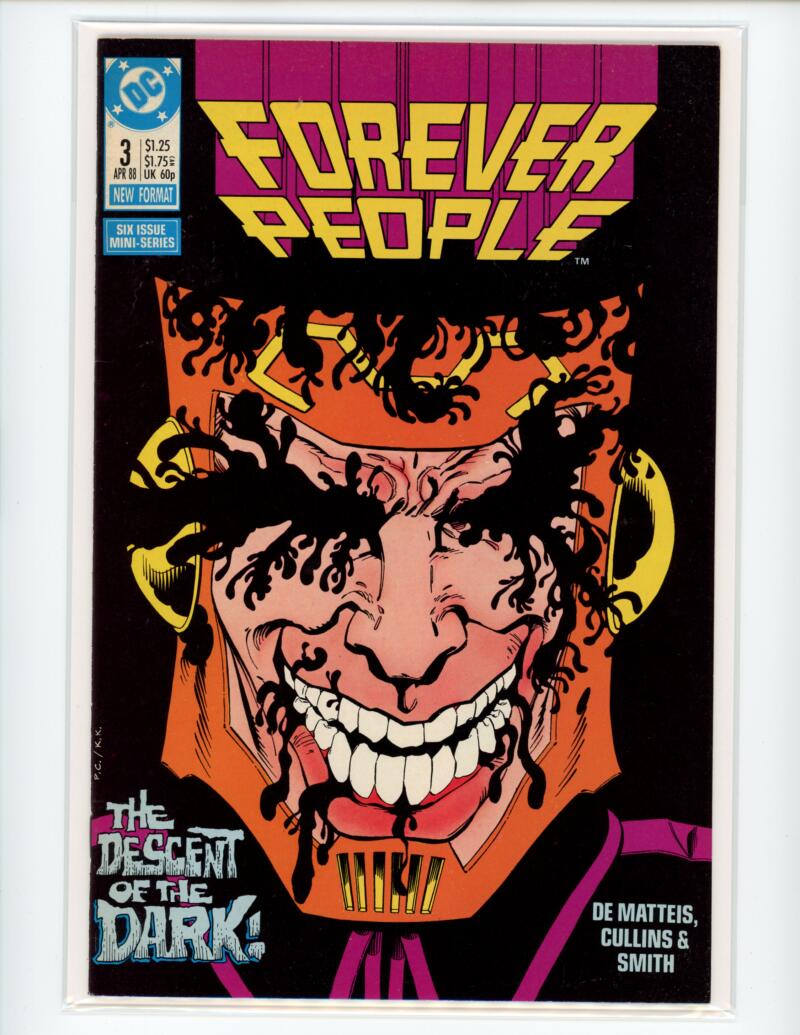 DC Forever People #3 1988 Magazine Comic Book VG+ - B7-91 Image 1