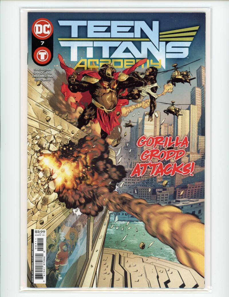 DC Teen Titans Academy #7 2022 Gorilla Attacks Magazine Comic Book NM+ - B7-98 Image 1