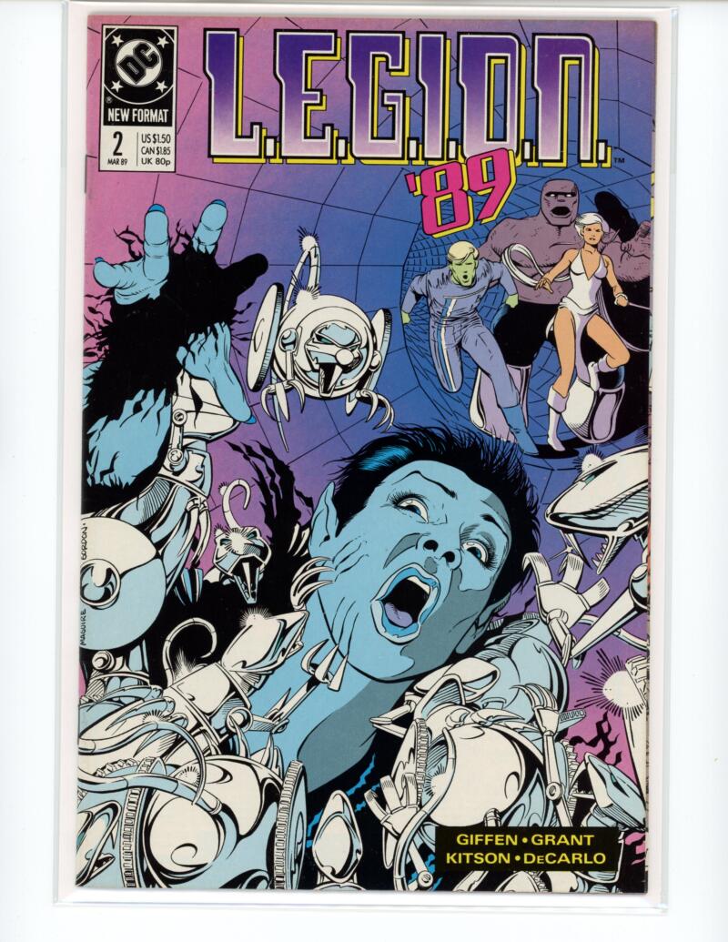 DC Legion '89 #2 1989 Magazine Comic Book VG+ - B9-2 Image 1