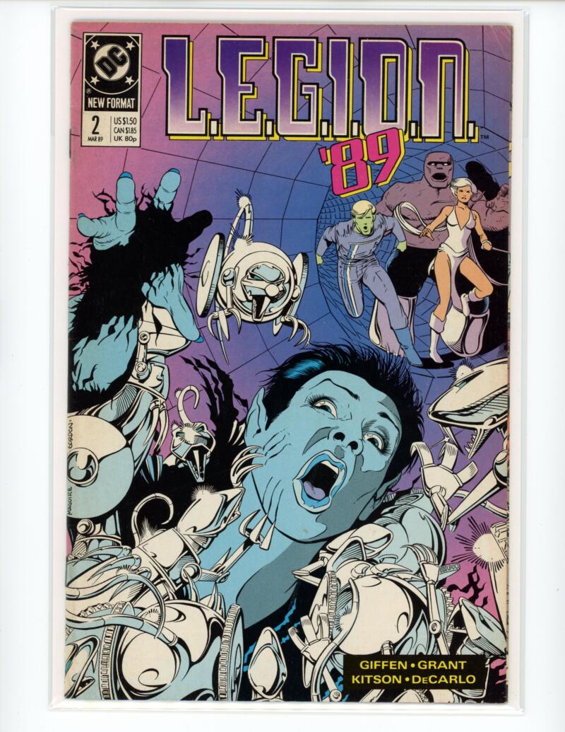 DC Legion '89 #2 1989 Magazine Comic Book VG+ - B9-3 Image 1