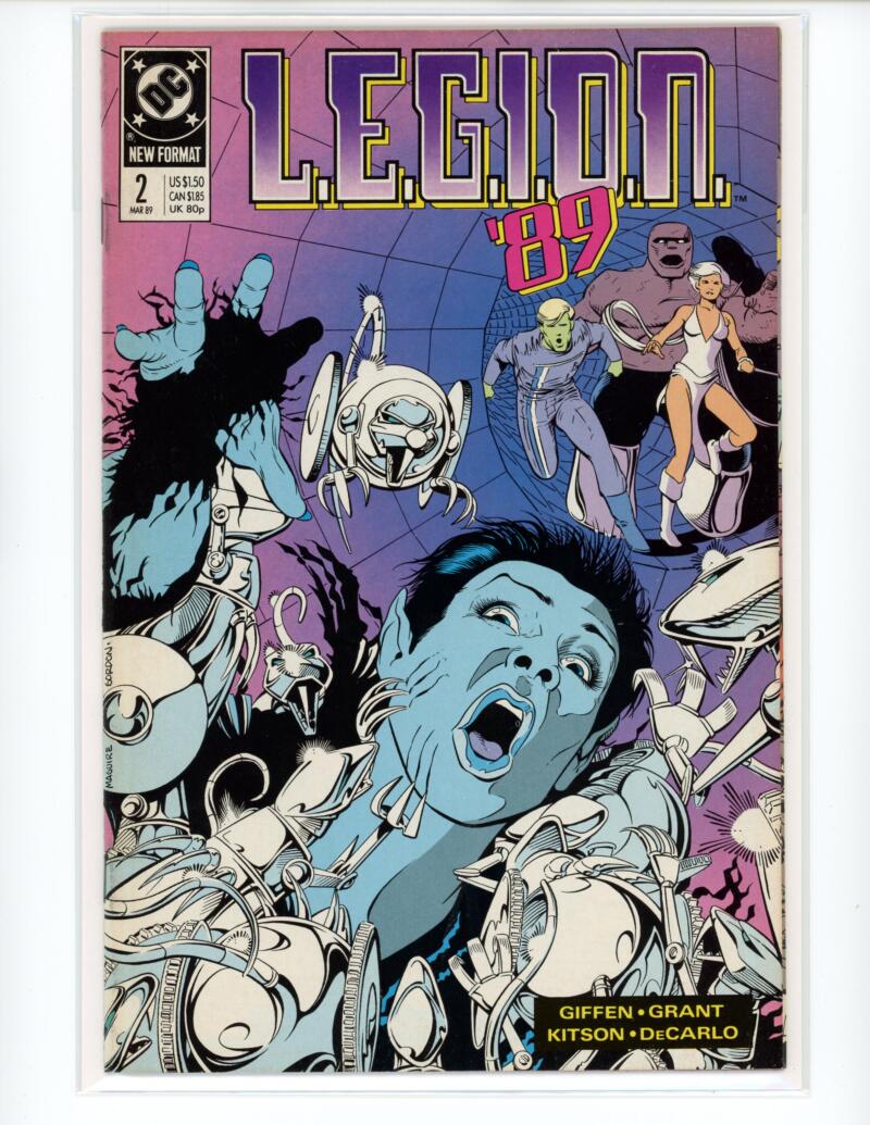DC Legion '89 #2 1989 Magazine Comic Book VG+ - B9-4 Image 1