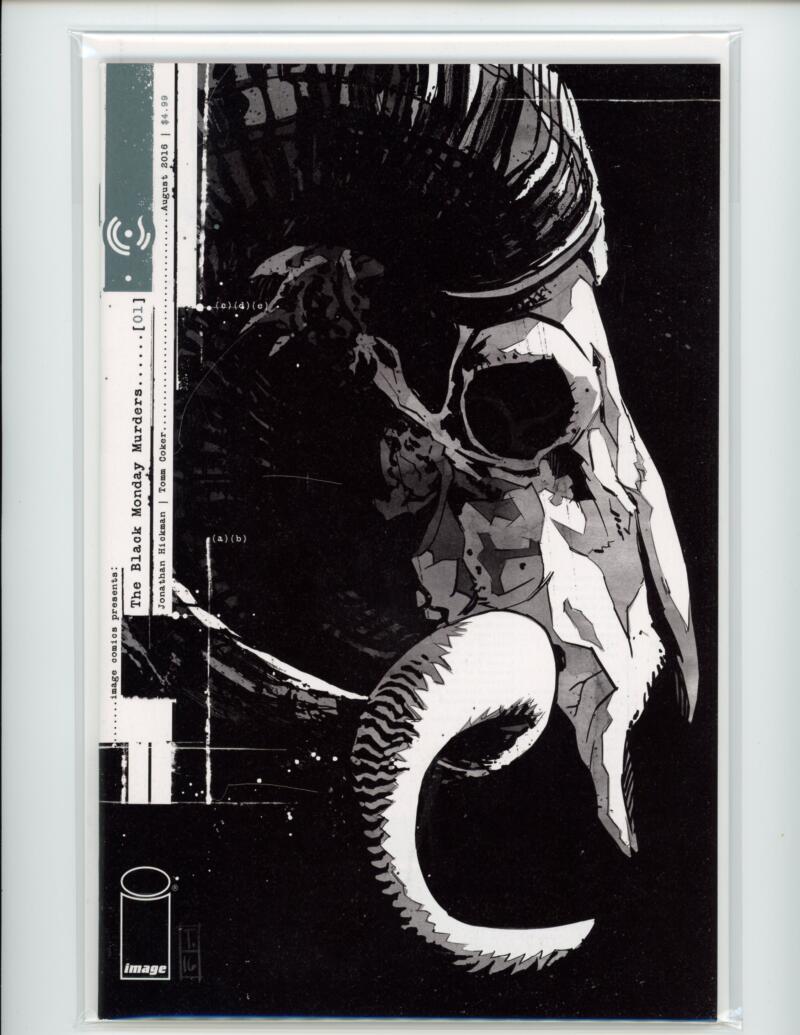The Black Monday Murders #1 2017 Image Magazine Comic Book NM+ - B9-24 Image 1