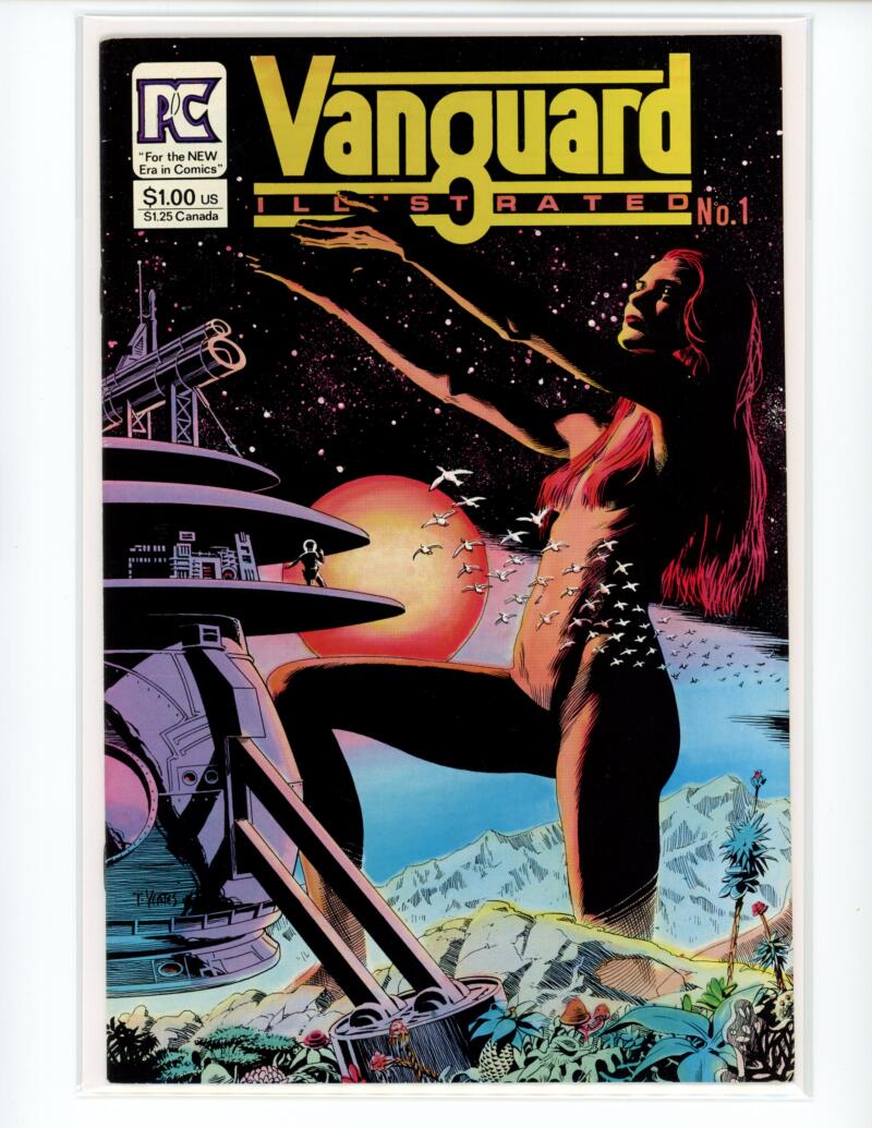 Vanguard Illustrated #1 1983 Pacific Magazine Comic Book VG+ - B9-35 Image 1
