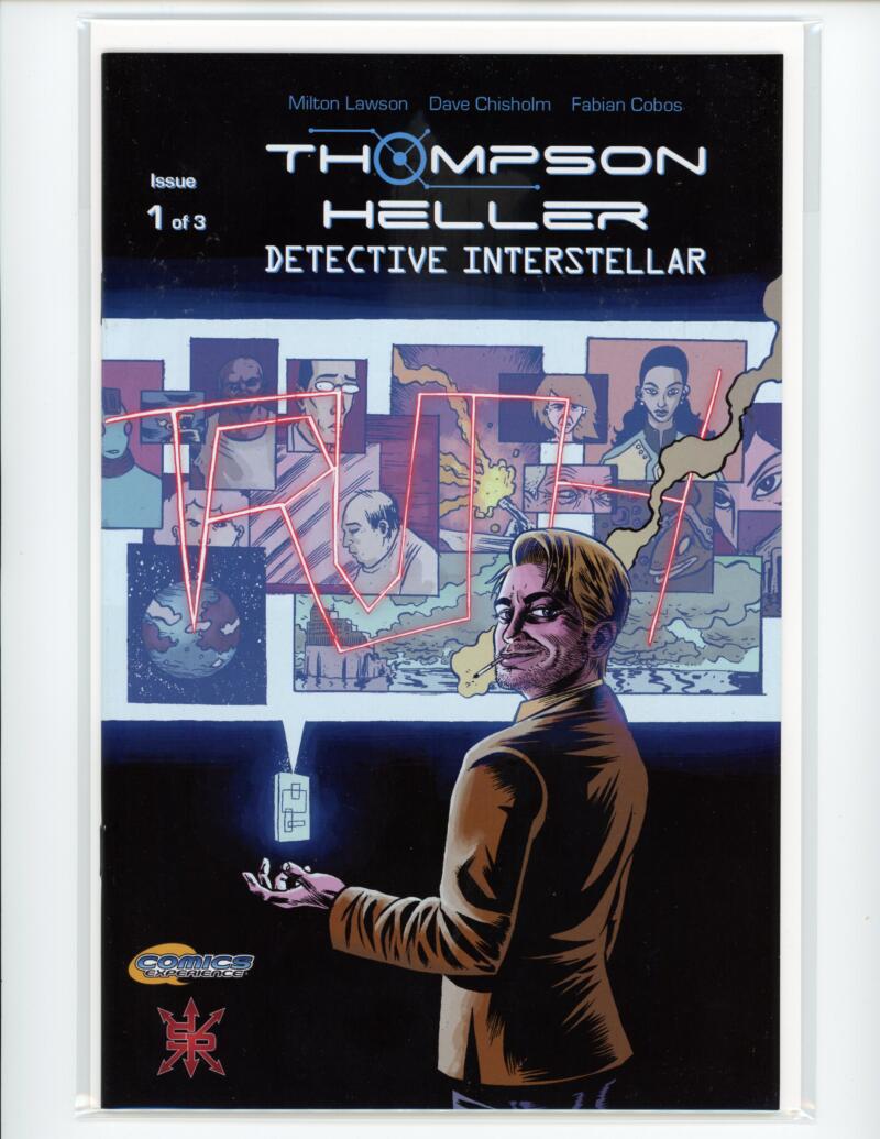 Thompson Heller: Detective Interstellar #1 Magazine Comic Book NM+ - B9-48 Image 1