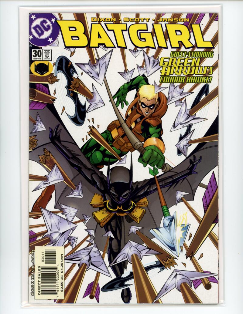 DC Batgirl #30 2002 Green Arrows Magazine Comic Book NM+ - B9-69 Image 1