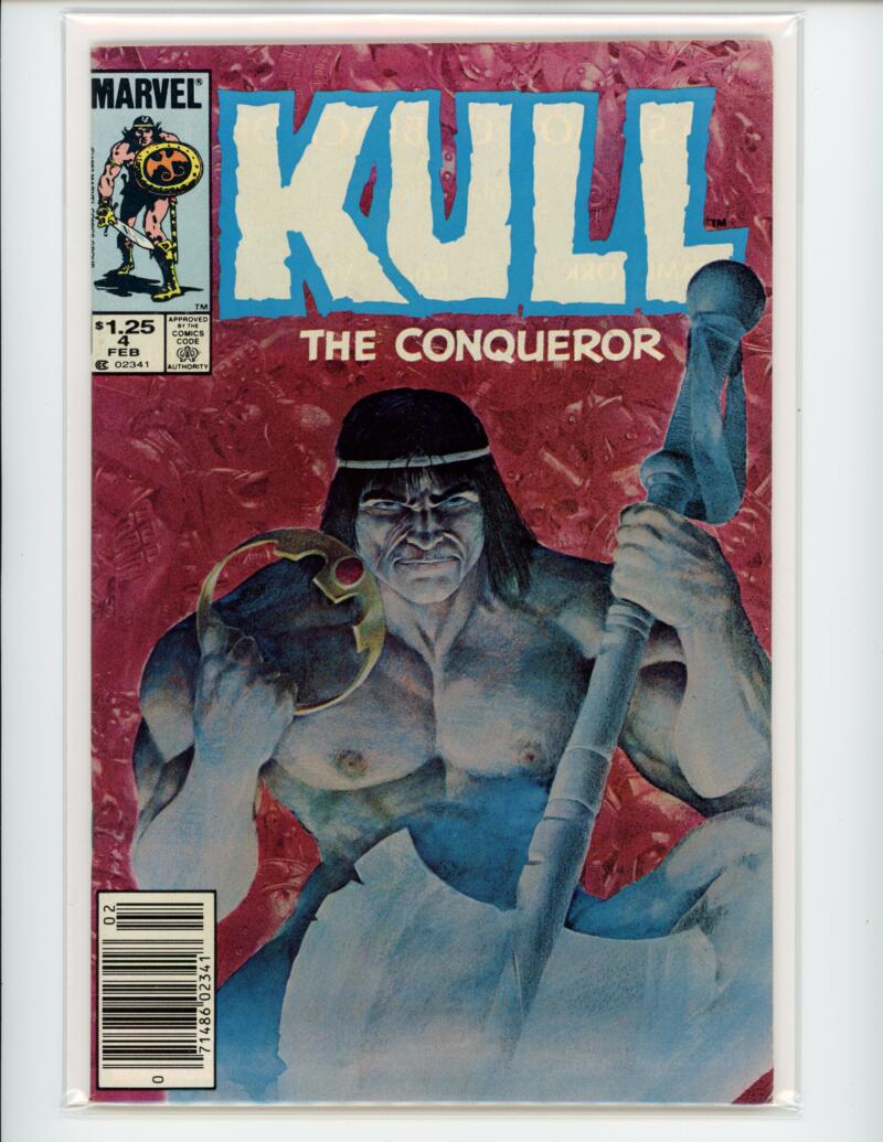 Marvel Kull The Conqueror #4 1984 Magazine Comic Book VF - B9-73 Image 1