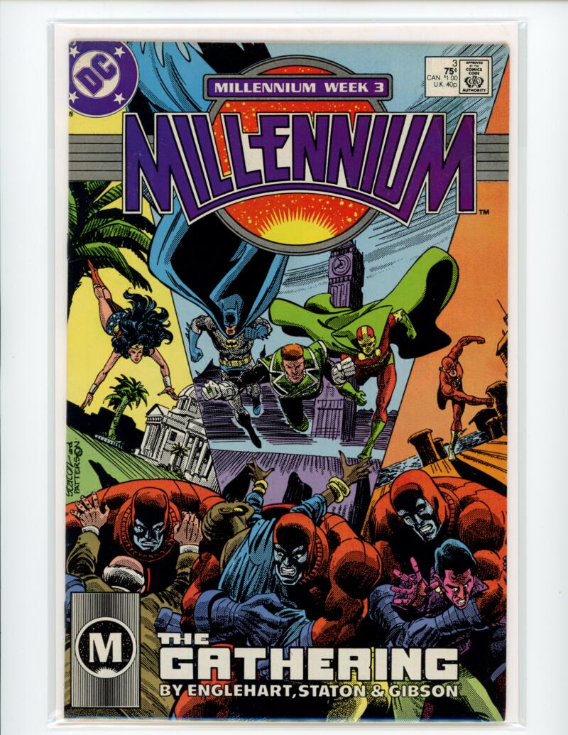 DC Millennium #3 1988 The Gathering Magazine Comic Book VF - B9-78 Image 1