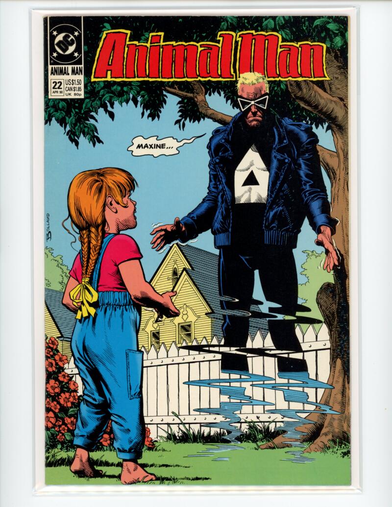 DC Animal Man #22 1990 Magazine Comic Book VF - B9-89 Image 1