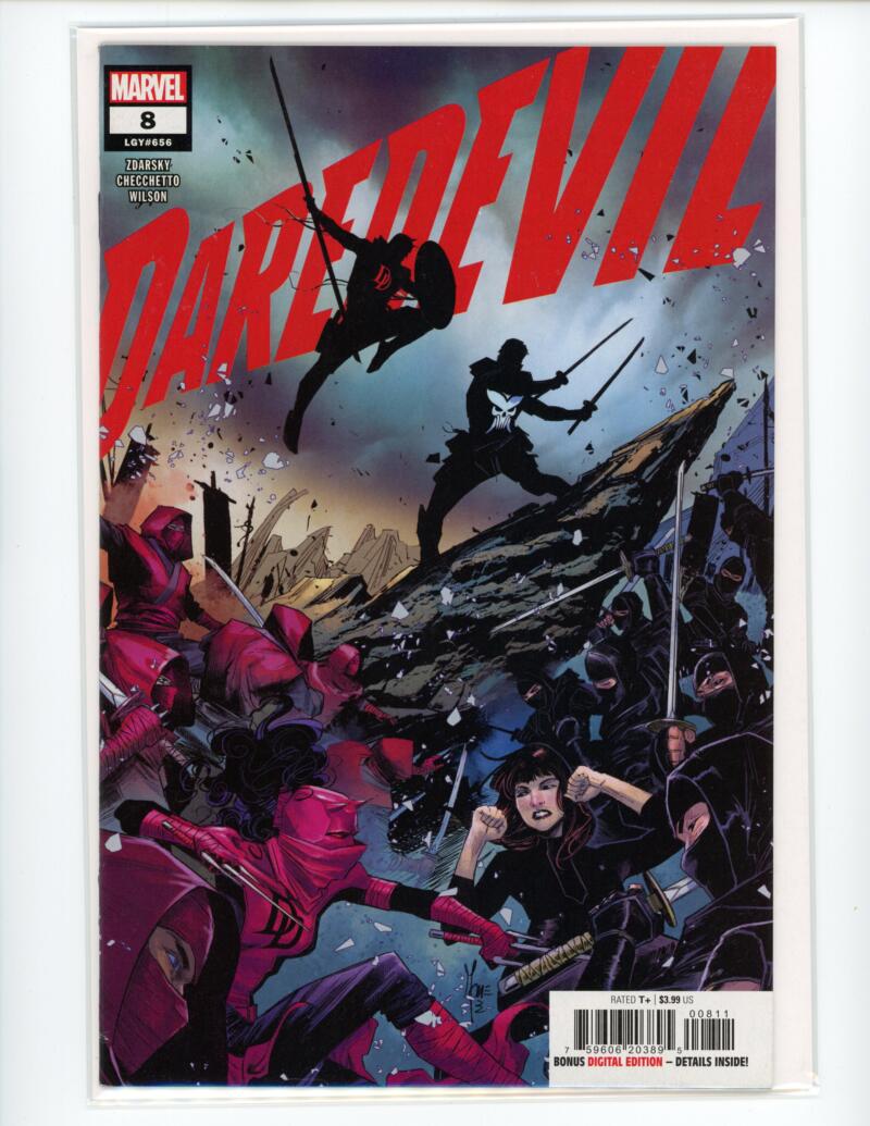 Marvel Daredevil #8 2023 Cover A Magazine Comic Book NM+ - B9-92 Image 1