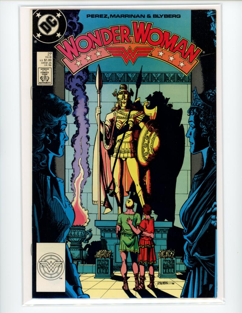 DC Wonder Woman #27 1989 Magazine Comic Book VF - B9-101 Image 1
