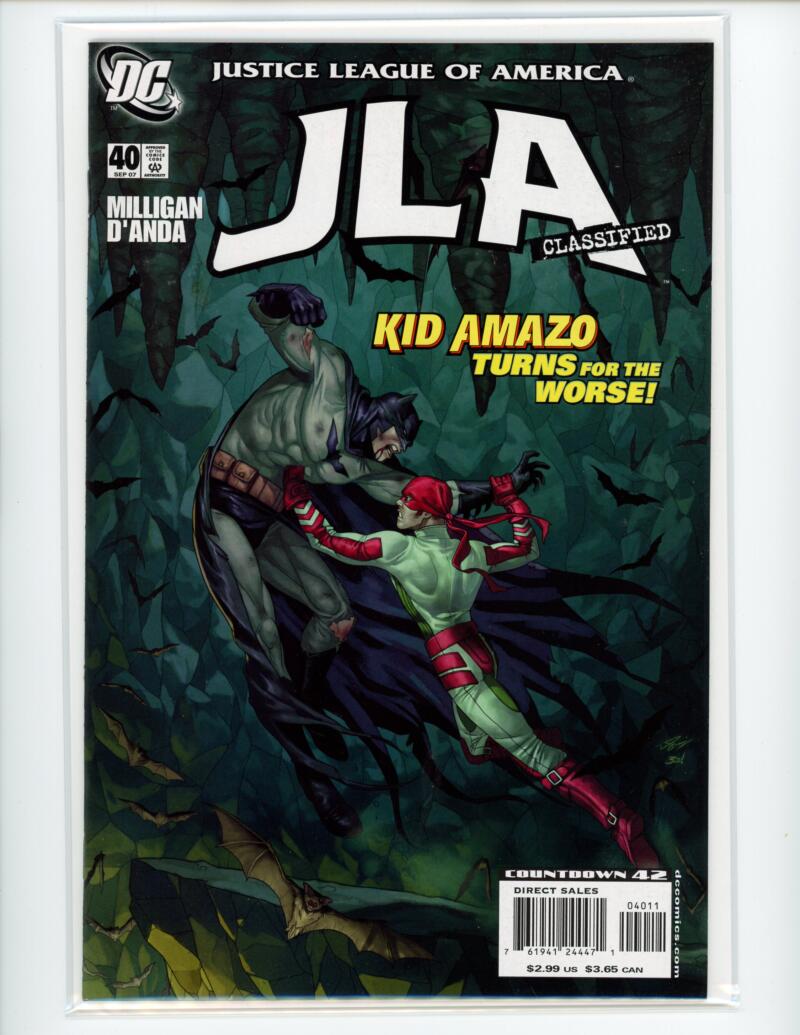 DC JLA Classified #40 2007 Kid Amazo Magazine Comic Book NM - B9-104 Image 1
