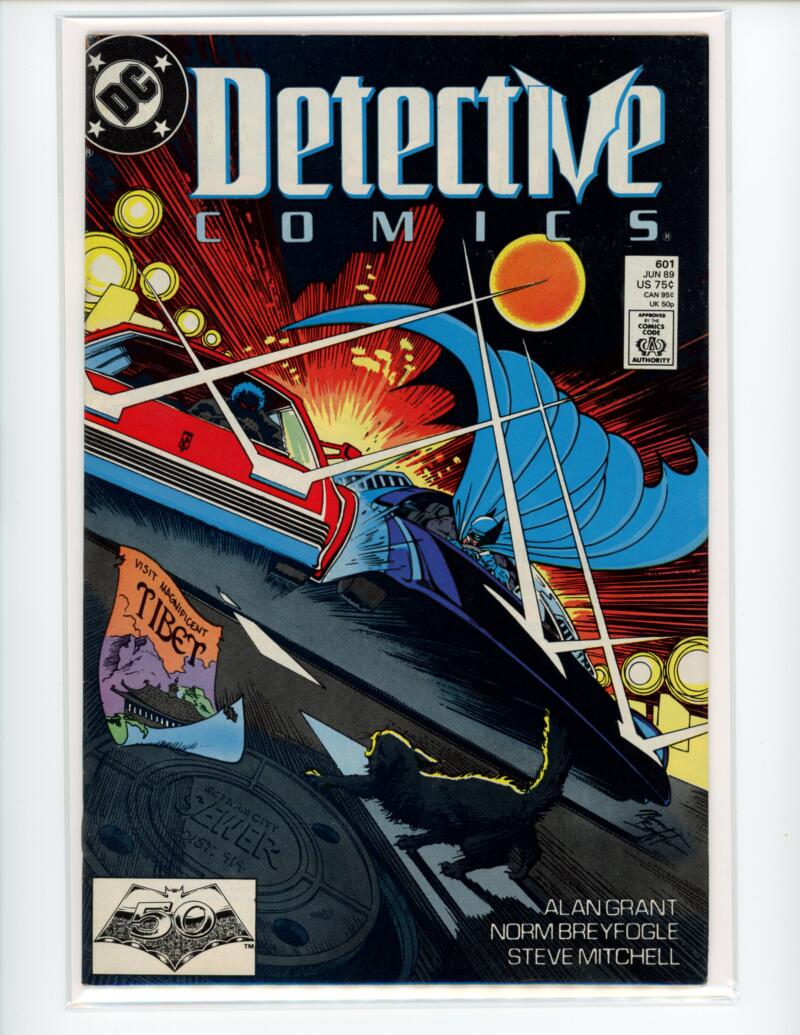 DC Detective Comics #601 1989 Magazine Comic Book VG - B9-108 Image 1