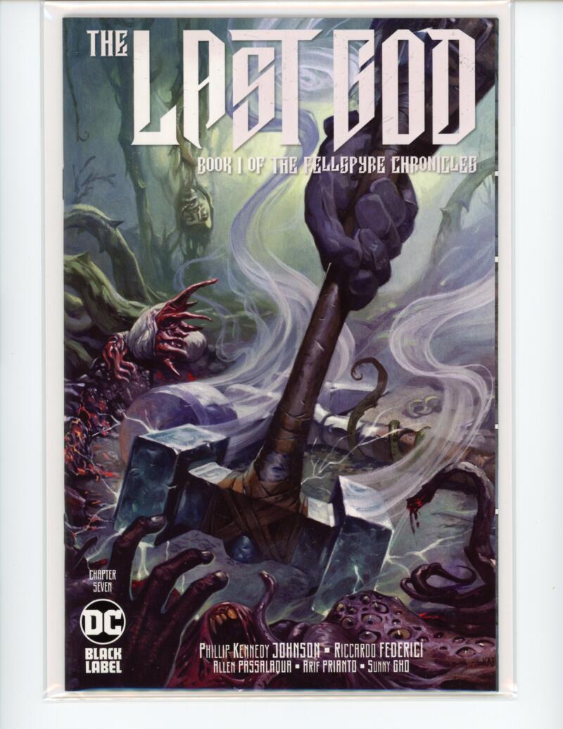 DC The Last God Fellspyre #1 Black Label Magazine Comic Book VF - B10-1 Image 1