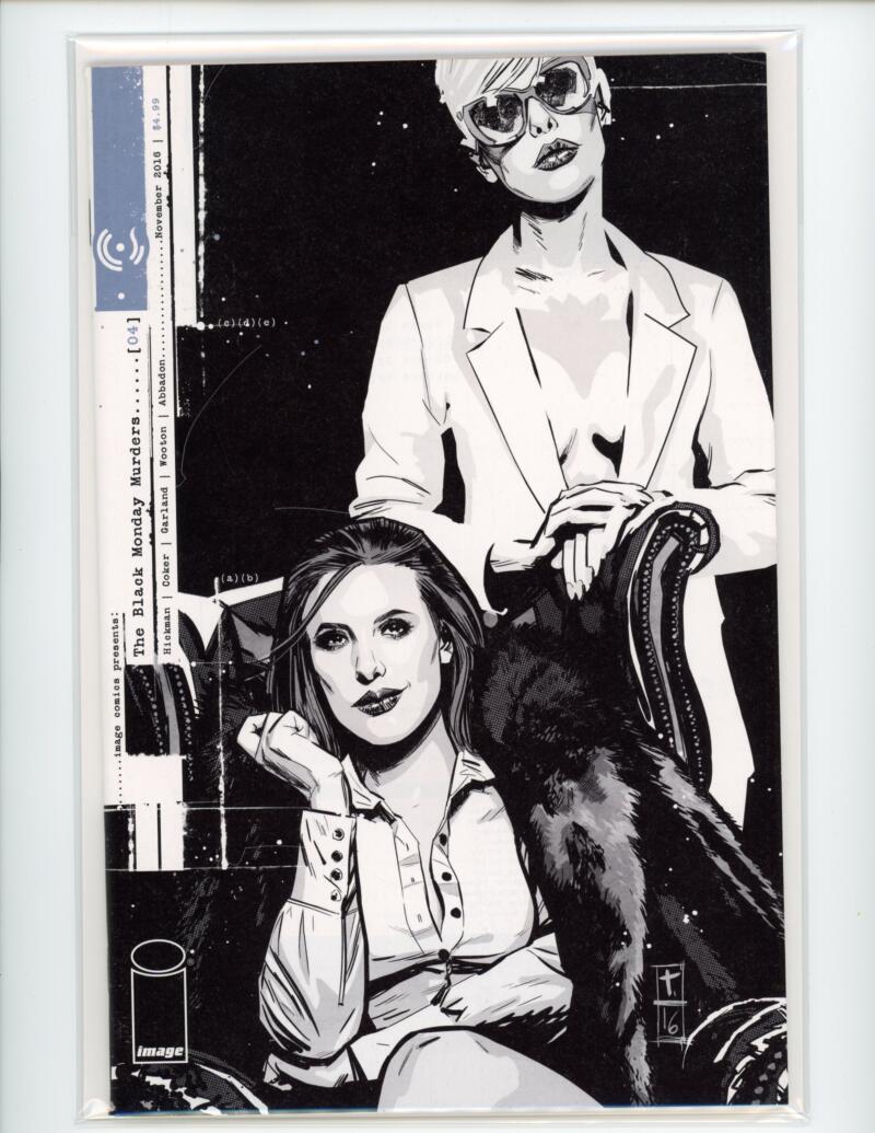 The Black Monday Murders #4 2016 Image Magazine Comic Book VF - B10-69 Image 1