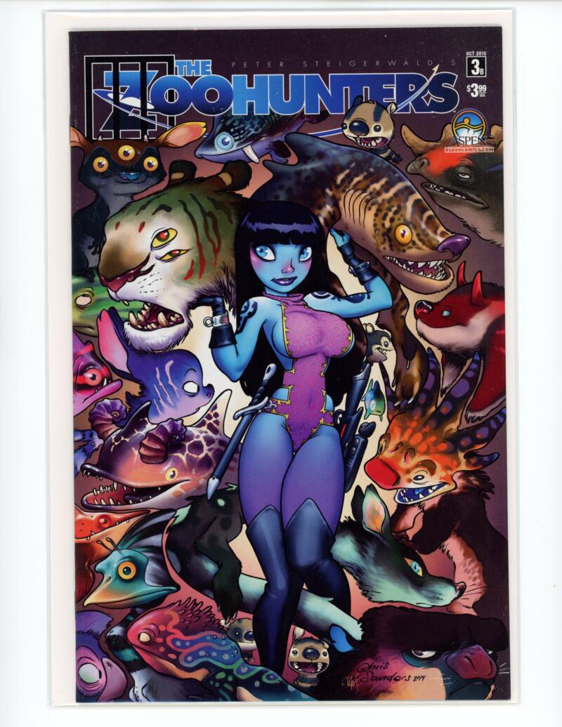 The Zoohunters #3 2015 VARIANT B Magazine Comic Book NM - B10-81 Image 1
