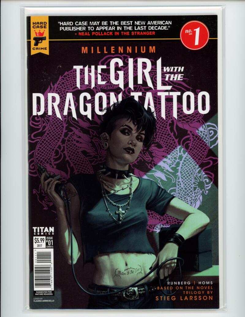 The Girl With The Dragon Tattoo #1 2017 Magazine Comic Book NM - B10-91 Image 1