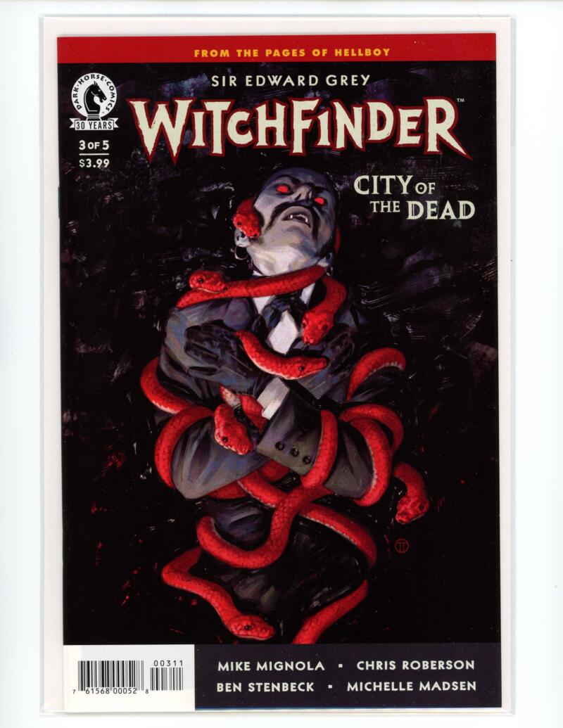 Witchfinder City of the Dead #3 2016 Dark Horse Magazine Comic Book NM - B11-14 Image 1