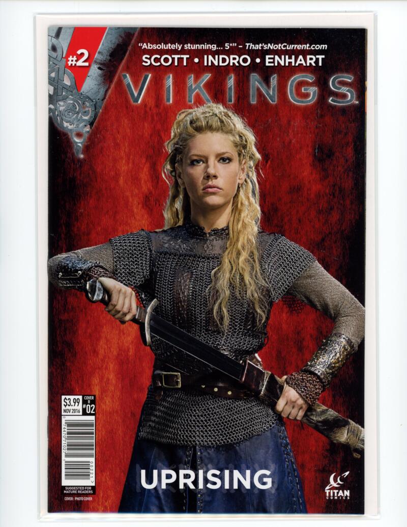 Vikings Uprising #2 2016 Titan Cover B Magazine Comic Book NM - B11-27 Image 1