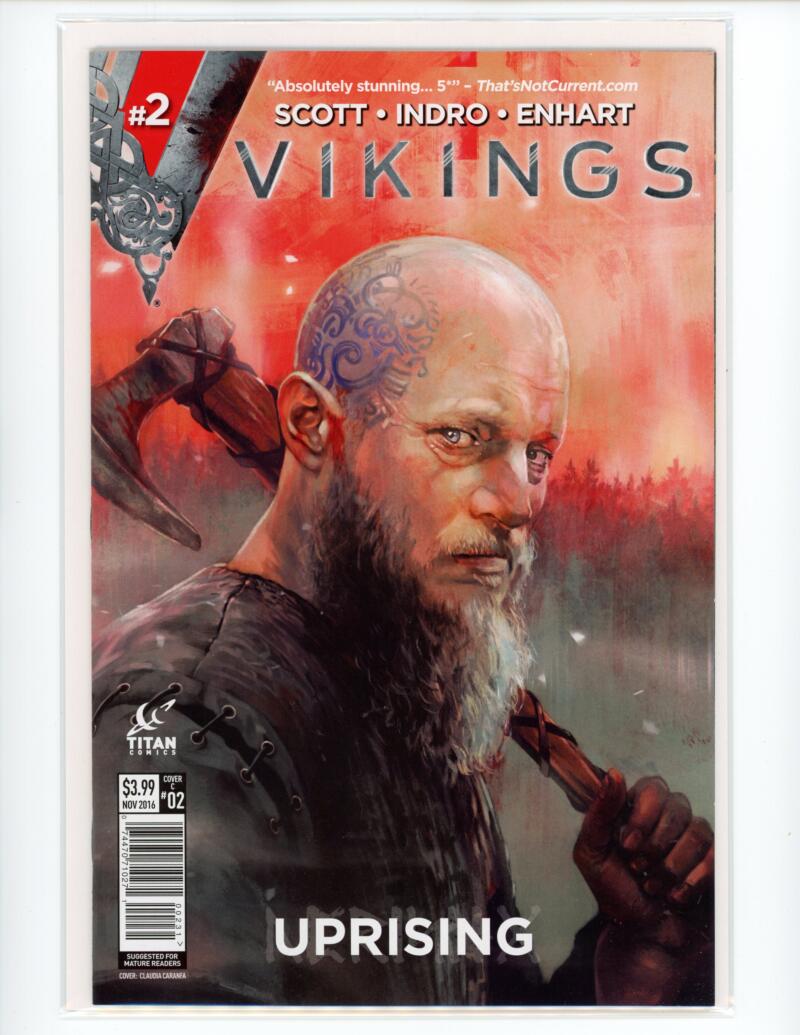 Vikings Uprising #2 2016 Titan Cover C Magazine Comic Book NM - B11-28 Image 1