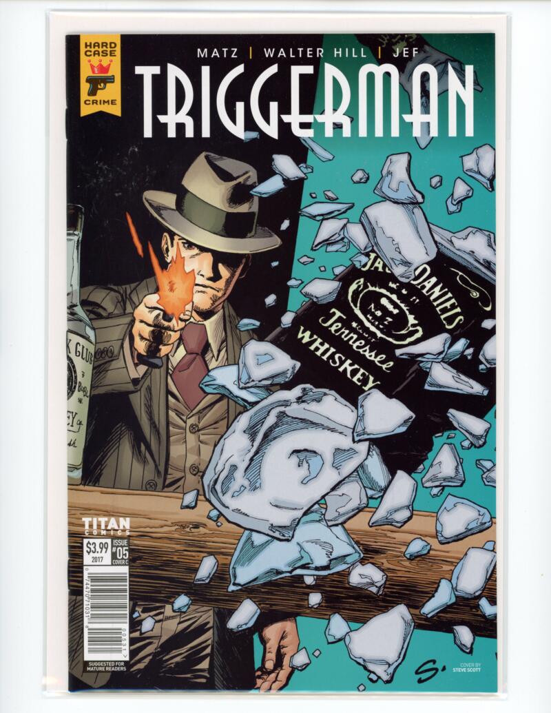 Triggerman #5 2017 Titan Cover C Magazine Comic Book NM - B11-35 Image 1