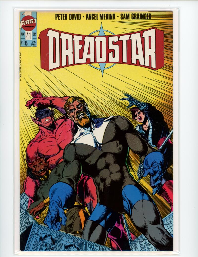 Dreadstar #41 1989 First Comics Magazine Comic Book VG - B11-108 Image 1