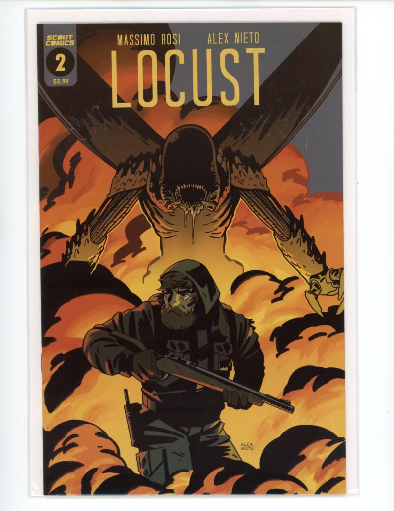 Locust #2 Scout Comics Magazine Comic Book NM - B11-131 Image 1