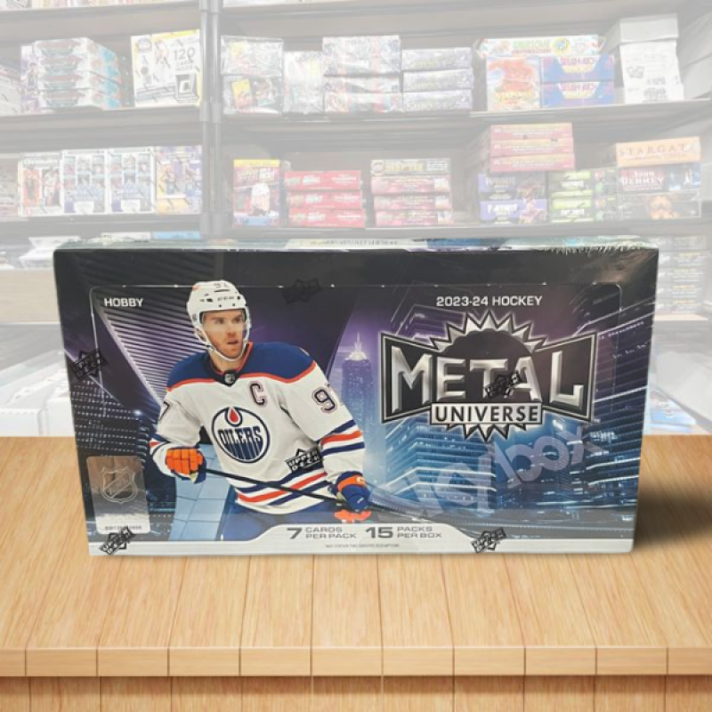 2023-24 Upper Deck Metal Universe Hockey HOBBY Box - Look for Bedard Rookies? Image 1