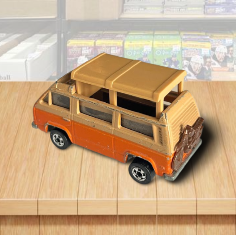 1981 Hot Wheels Sunagon VW Pop Up Roof Van Vintage Car Mattel Hong Kong Image 2