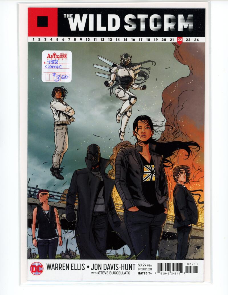 DC The Wild Storm #22 Magazine Comic Book NM+ - B15-17 Image 1