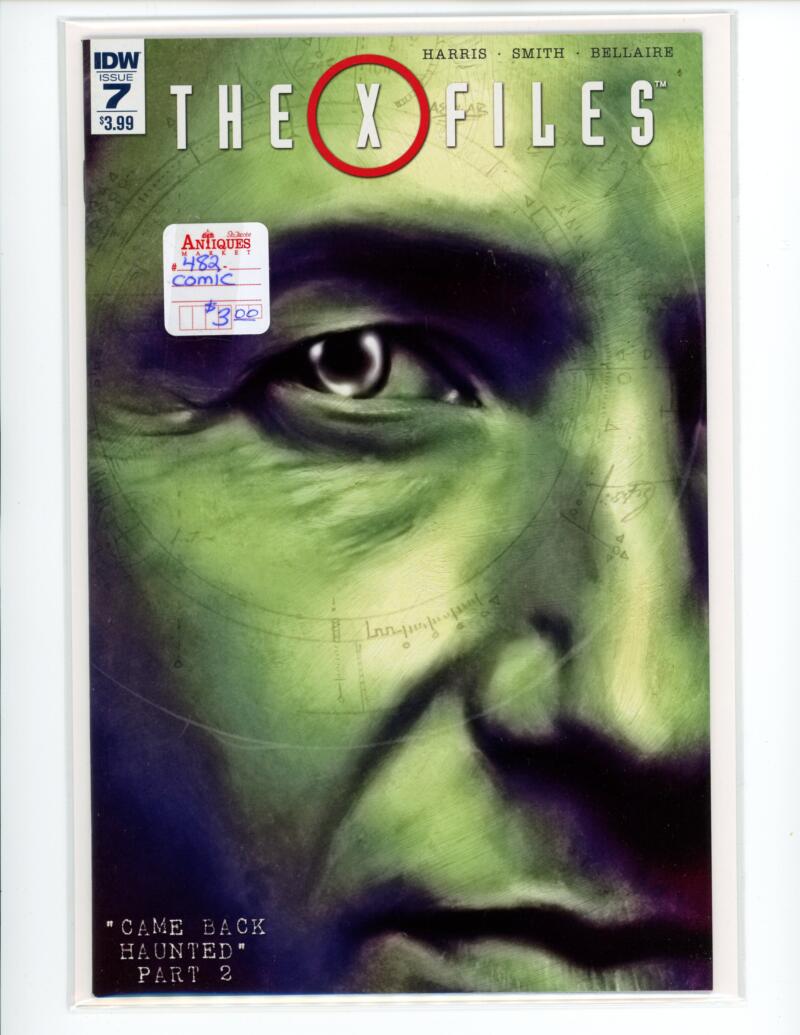 X-Files #6 Came back Haunted Part 2 Magazine Comic Book NM+ - B15-28 Image 1