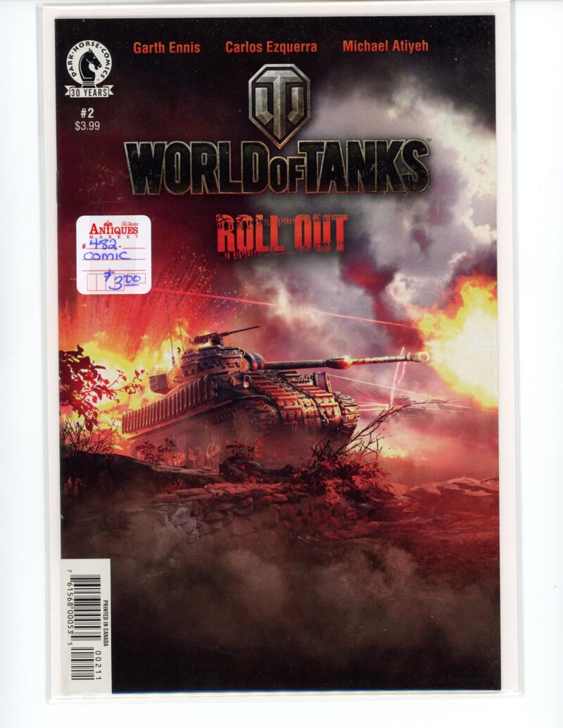 World of Tanks Roll Out #2 2016 Dark Horse Magazine Comic Book NM+ - B15-42 Image 1