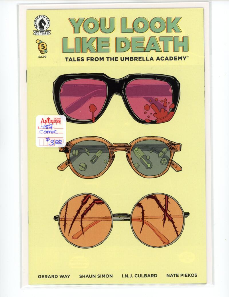 You Look Like Death #5 Umbrella Academy Magazine Comic Book NM+ - B15-72 Image 1