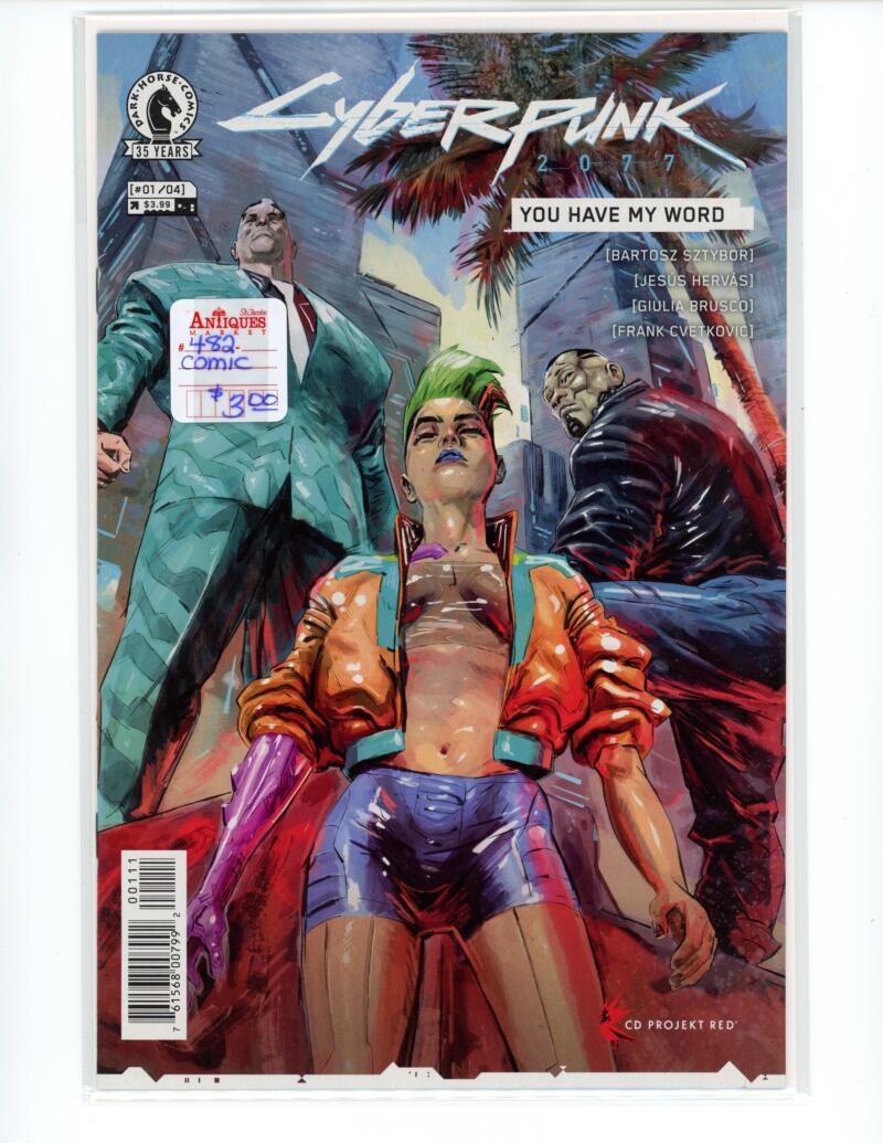 Cyberpunk 2077 Have My Word #1 2021 Magazine Comic Book NM+ - B15-105 Image 1