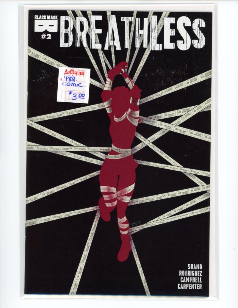Breathless #2 Black Mask Comics Magazine Comic Book NM+ - B15-146 Image 1
