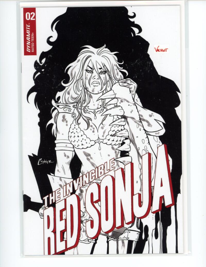 Invincible Red Sonja #2 Incentive 2021 Comic Mint VARIANT - B16-120 Image 1