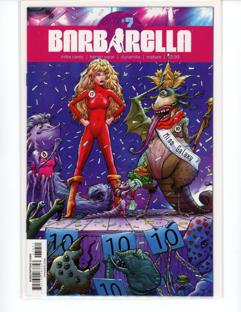 Barbarella #7 2018 Dynamite Magazine Comic Book Mint - B12-14 Image 1