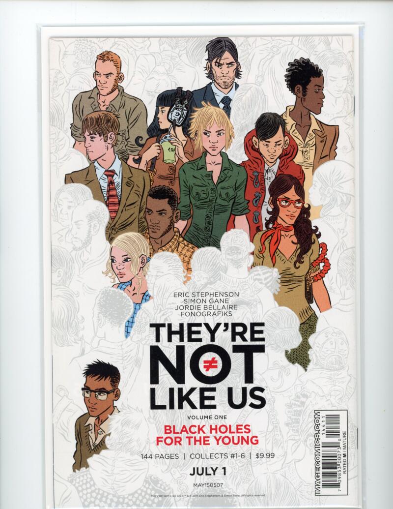 They're Not Like Us #1 2015 Magazine Comic Book Mint - B12-34 Image 1