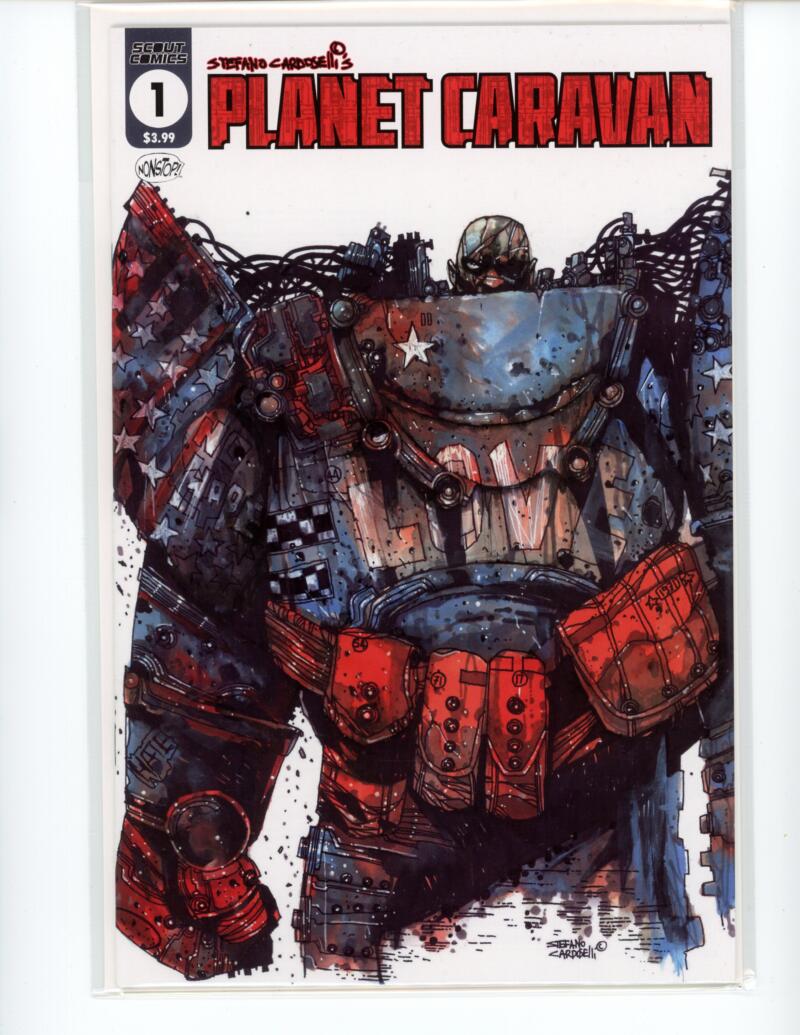 Planet Caravan #1 Scout Magazine Comic Book Mint - B12-57 Image 1