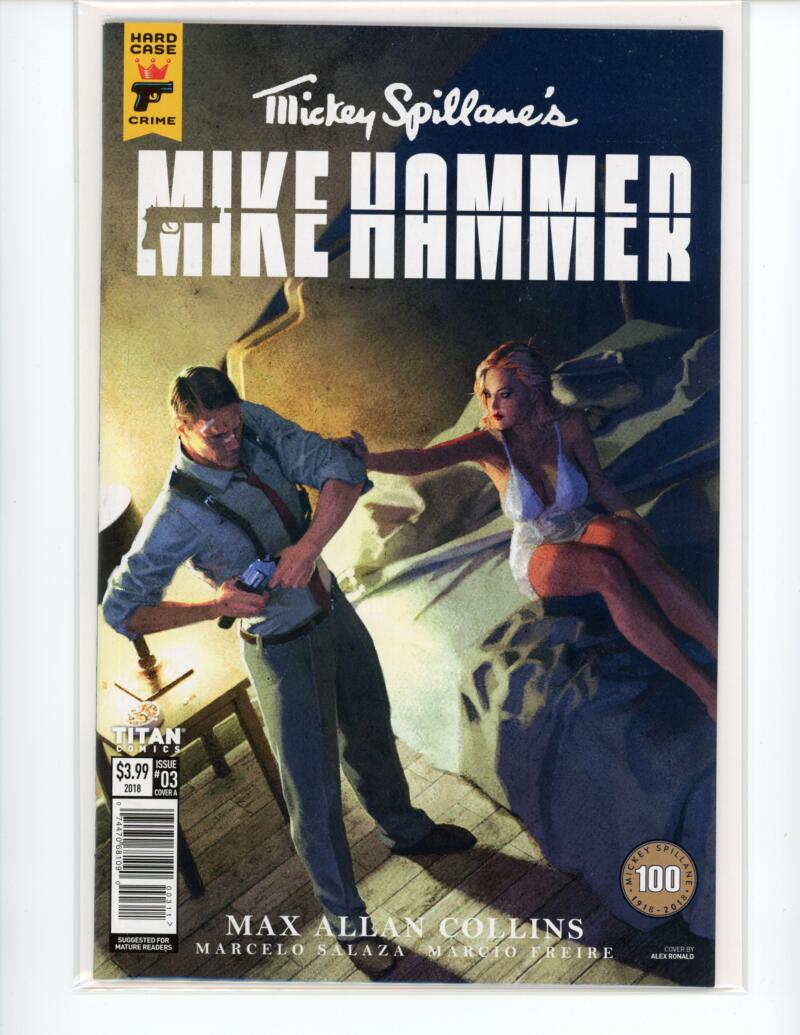Mike Hammer #3 Titan Magazine Comic Book Mint - B12-83 Image 1
