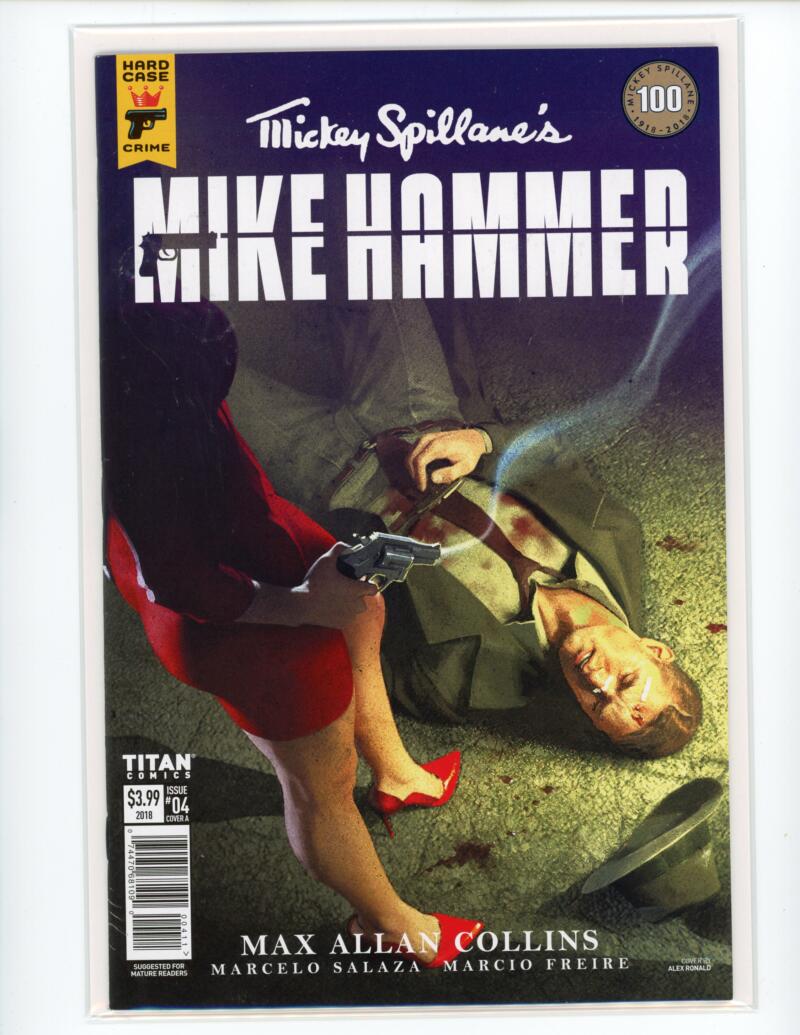 Mike Hammer #4 Titan Magazine Comic Book Mint - B12-84 Image 1